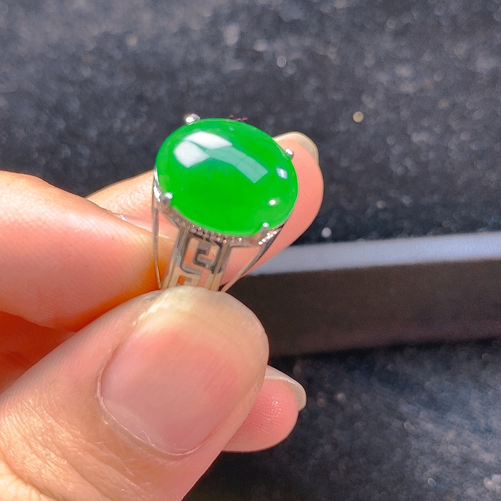 【闪购商品】翡翠银S925镶嵌颈饰翡翠