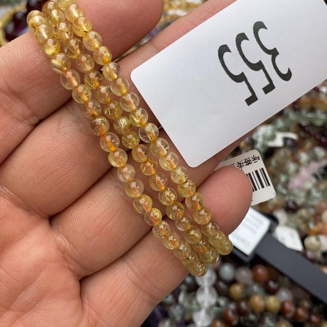 水晶手链未镶嵌手链