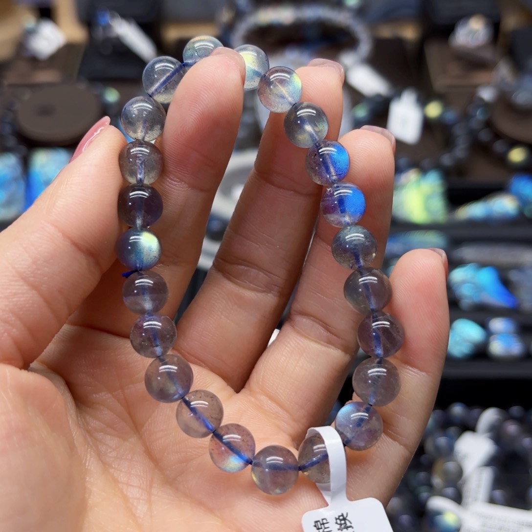 长石手链未镶嵌8.3左右