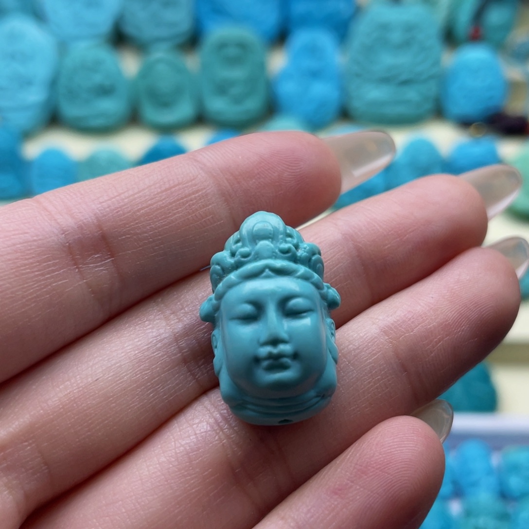 绿松石雕刻未镶嵌