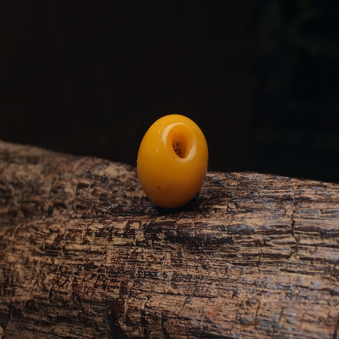 小蜜蜡珠天然12mm