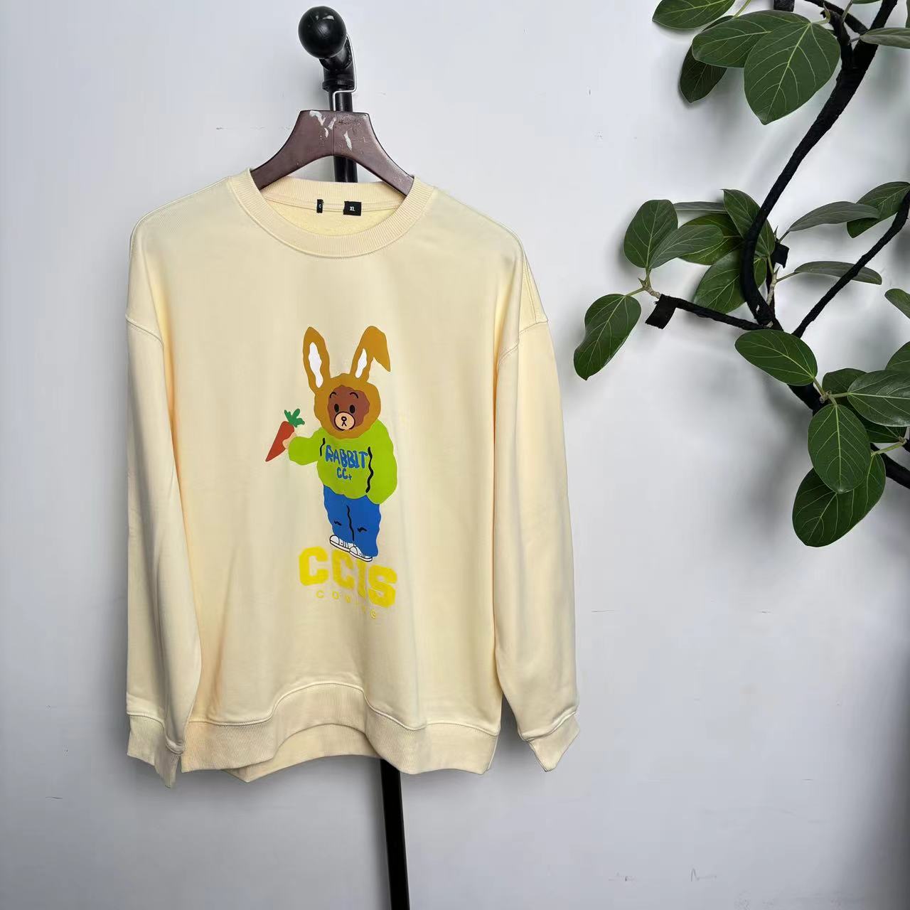 U-3【N】25新款潮牌男款休闲圆领长袖卫衣 T13WT