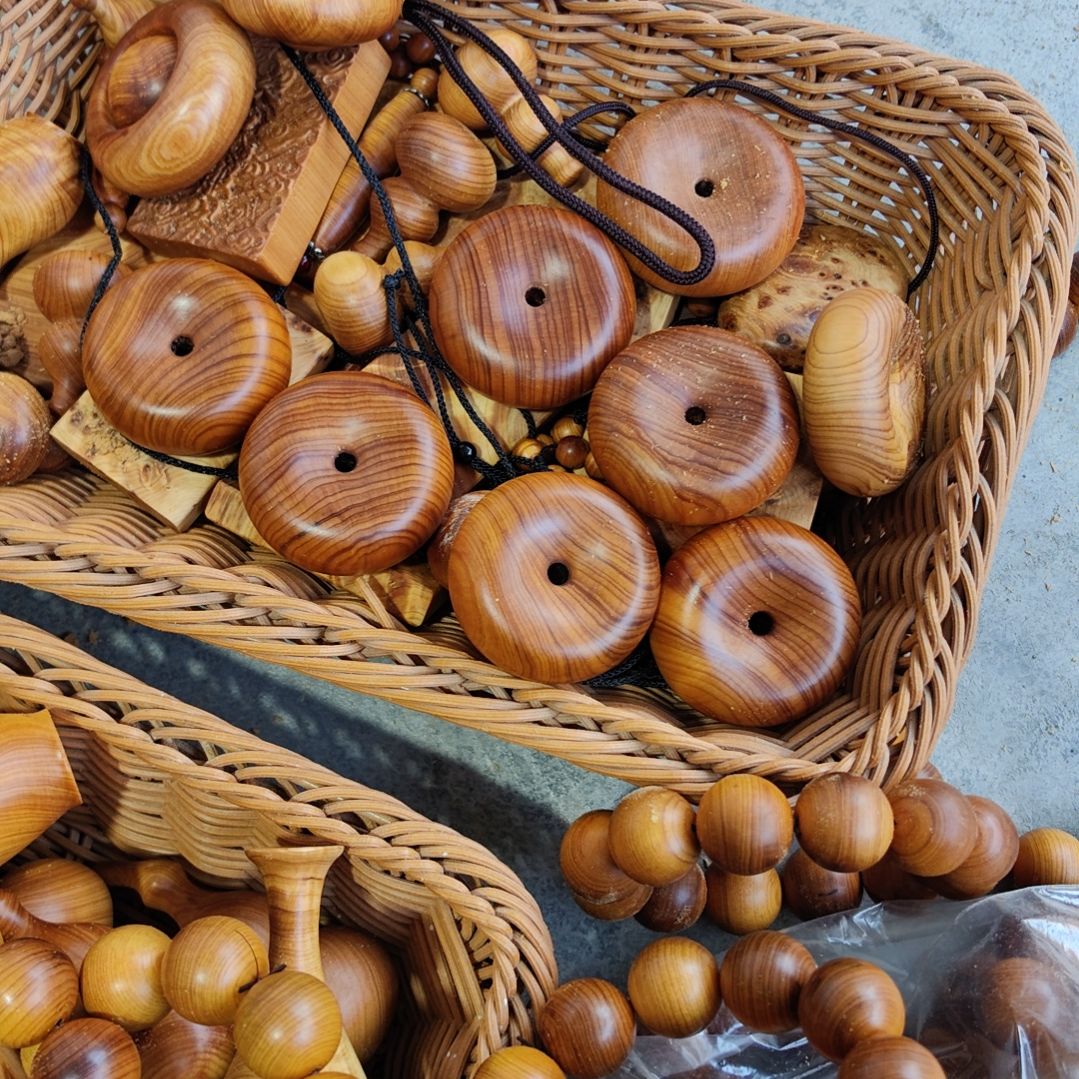 平安扣一个，黑油陈华料