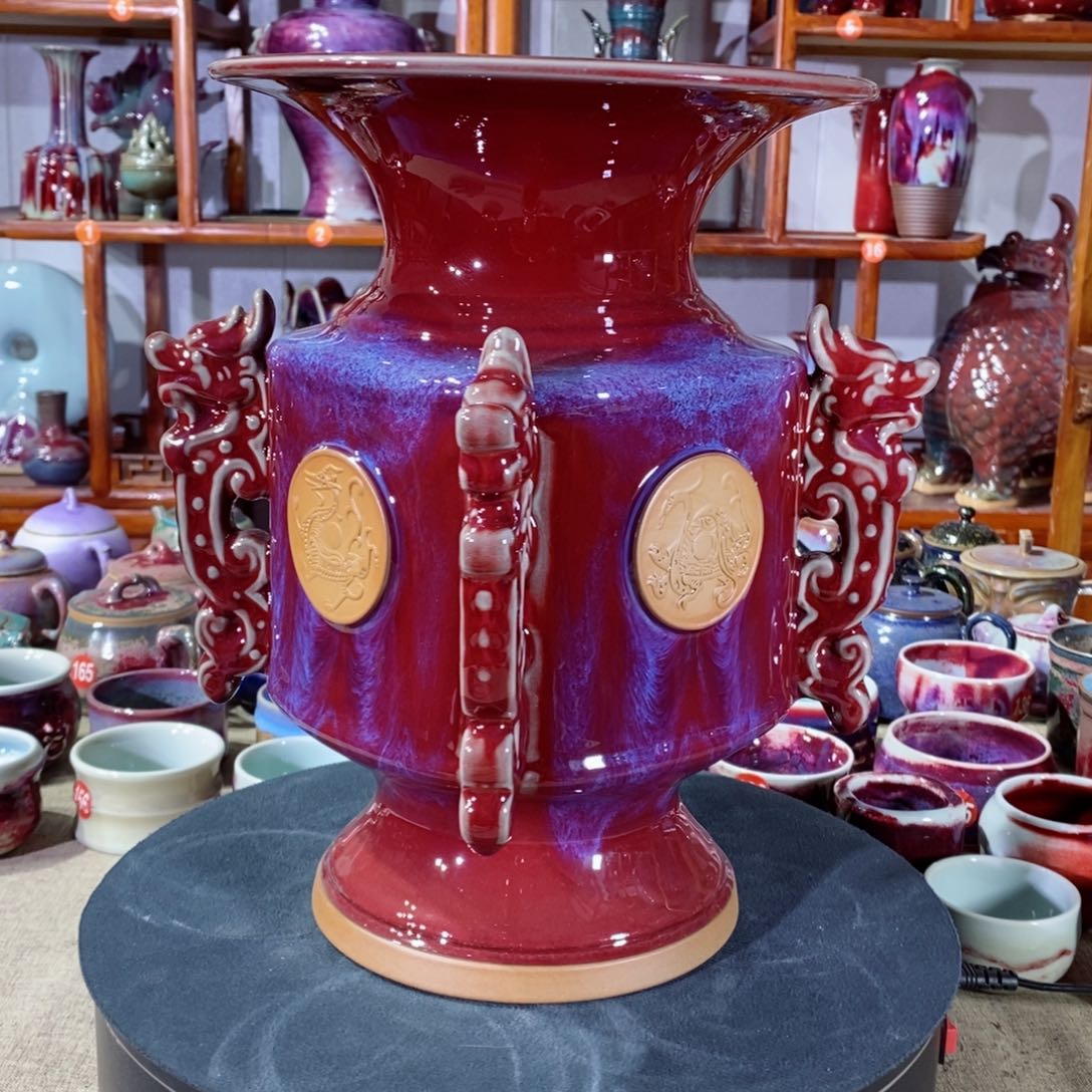 摆件神垕镇原产地钧瓷！