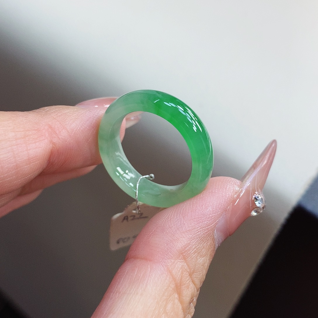 翡翠戒指未镶嵌19-20号