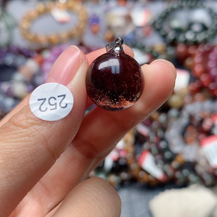 水晶吊坠(不含链)未镶嵌