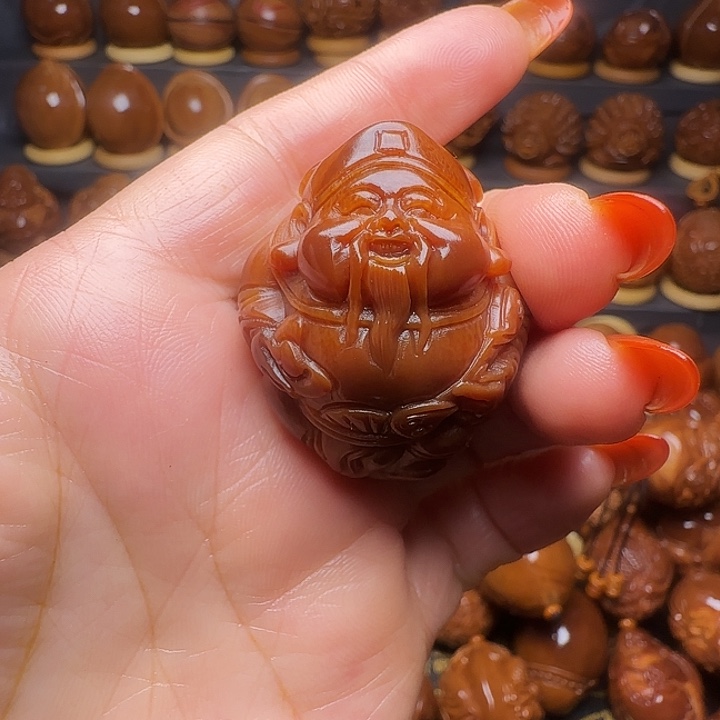 用***2手串/手链橄榄核财神3.4