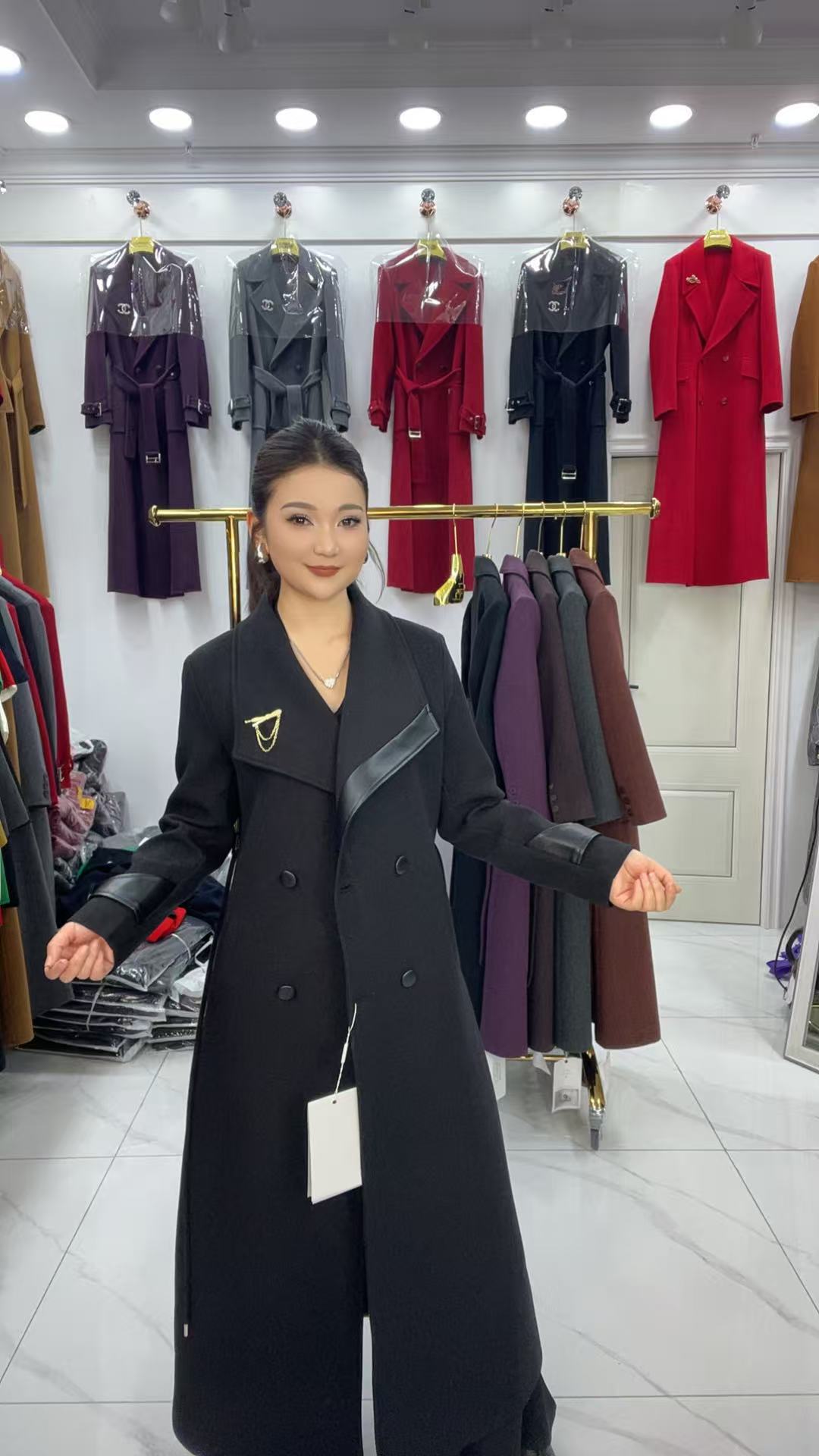 25年新款冬季时尚大衣