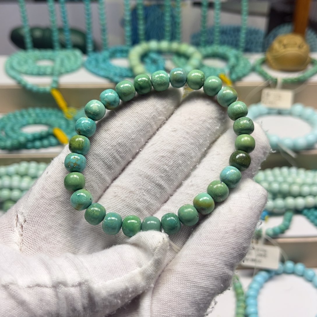 绿松石未镶嵌手链