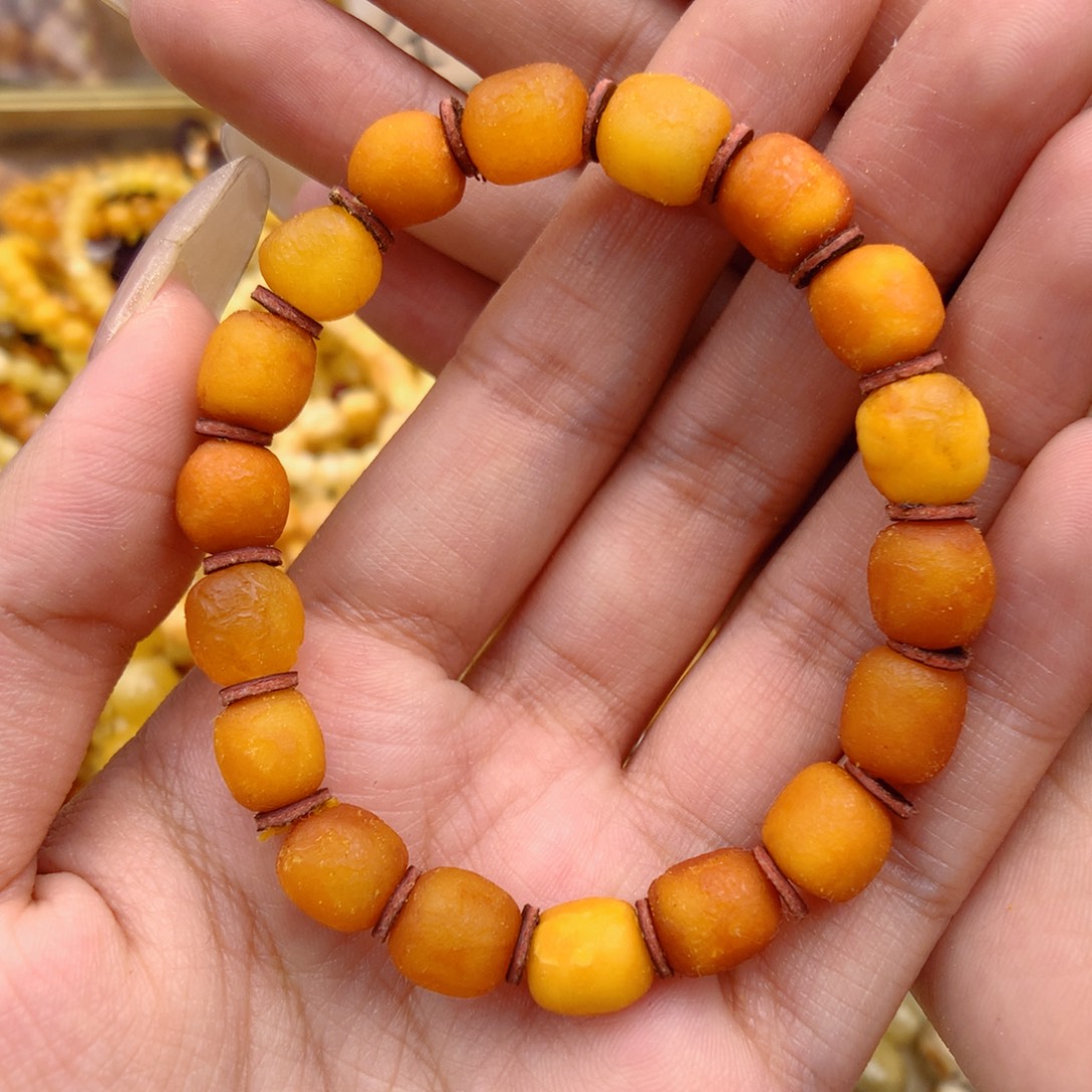 琥珀未镶嵌珠宝奇石