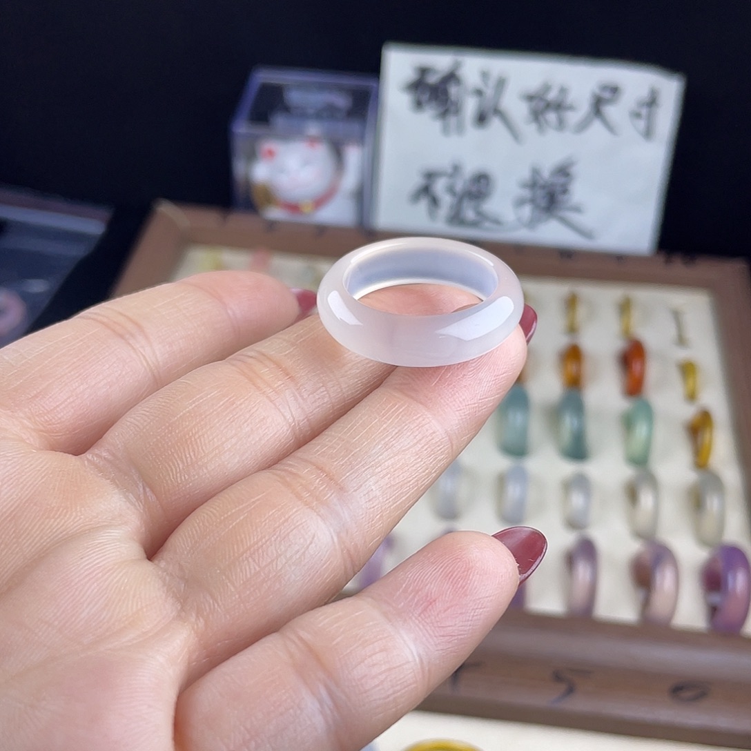 玛瑙/玉髓合金戒指港21直径21不退换