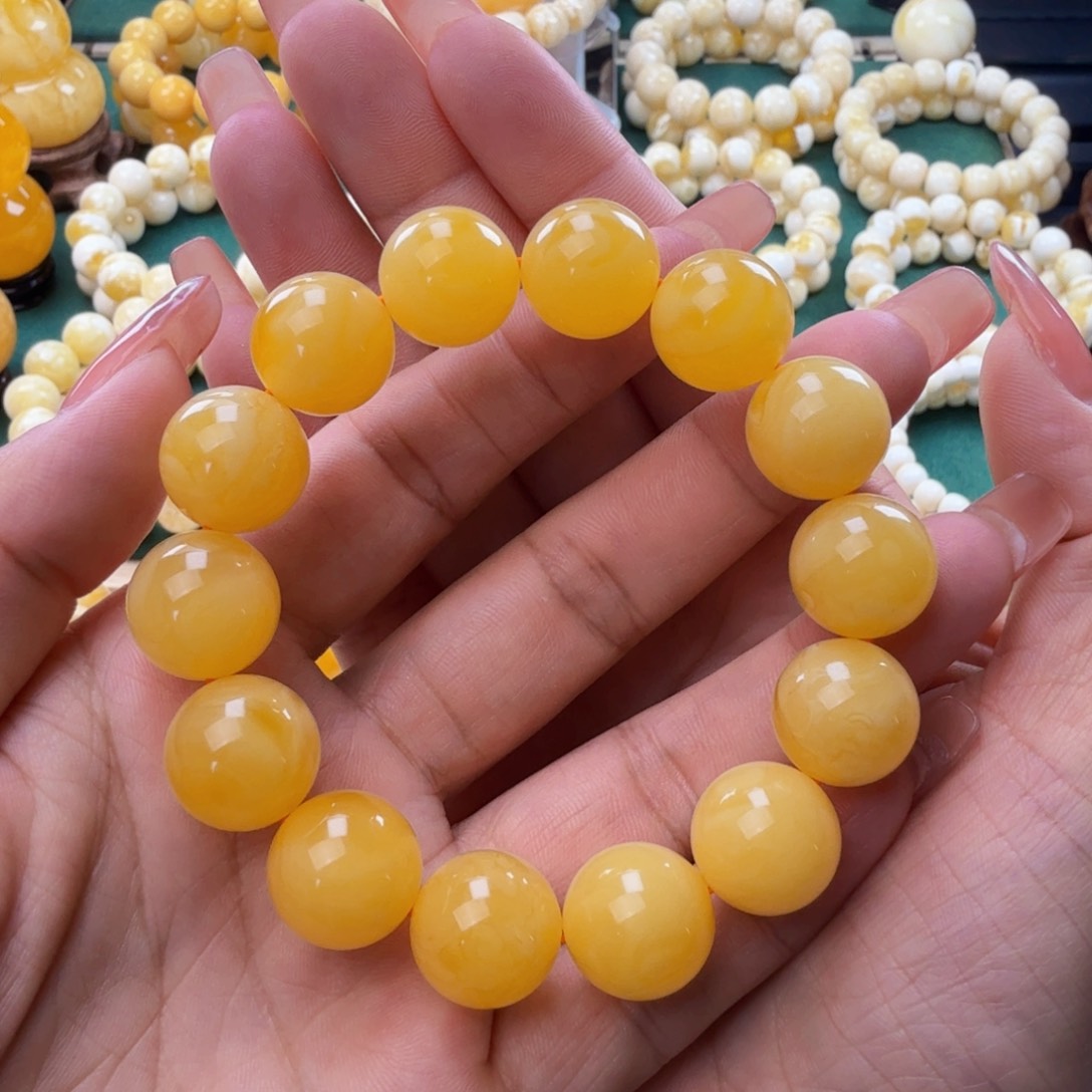 琥珀裸石未镶嵌天然蜜蜡