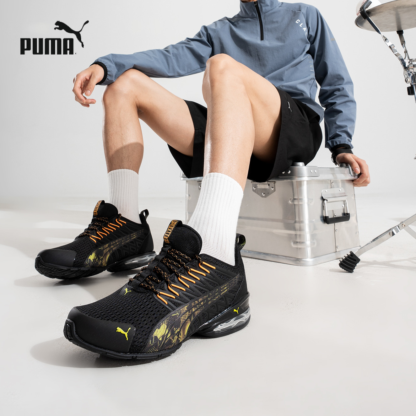 【6分配速跑鞋】PUMA/彪马男女鞋新款气垫运动鞋缓冲透气专业跑步鞋