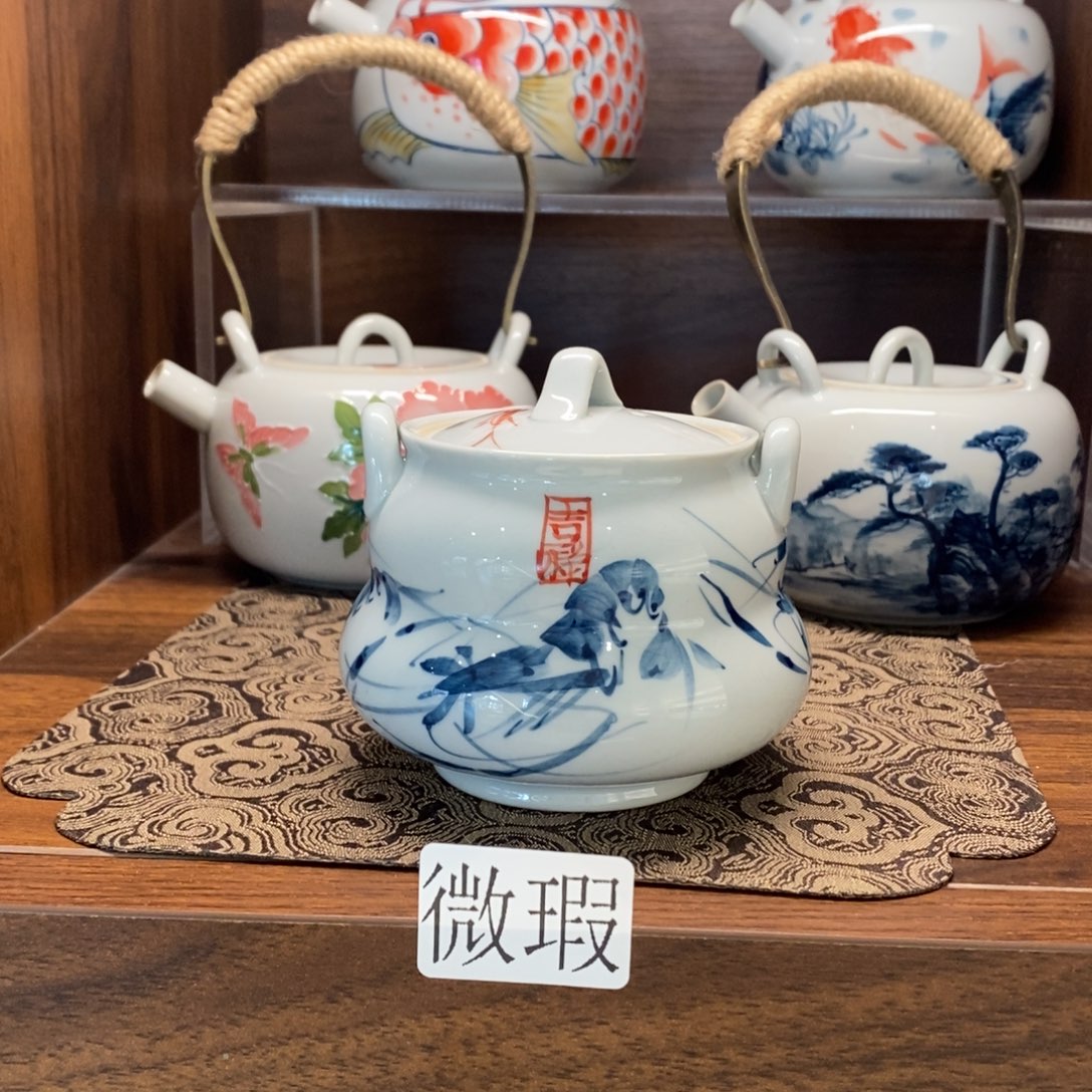 釉下彩手工绘制手工绘制