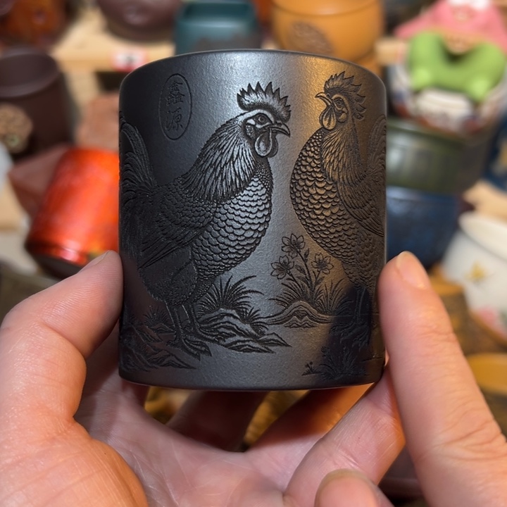 茶杯紫砂宜兴紫砂主人杯