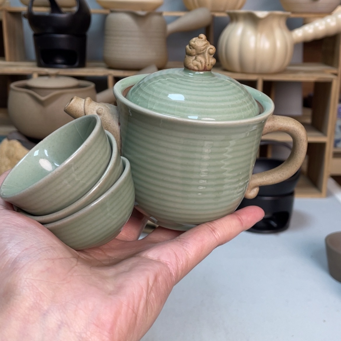 【闪购商品】壶老段烧陶瓷茶器！