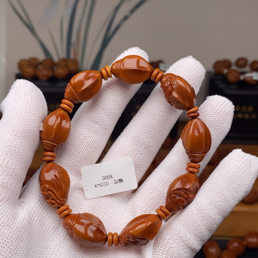 手串橄榄核许静健老师鲨鱼背小弥勒