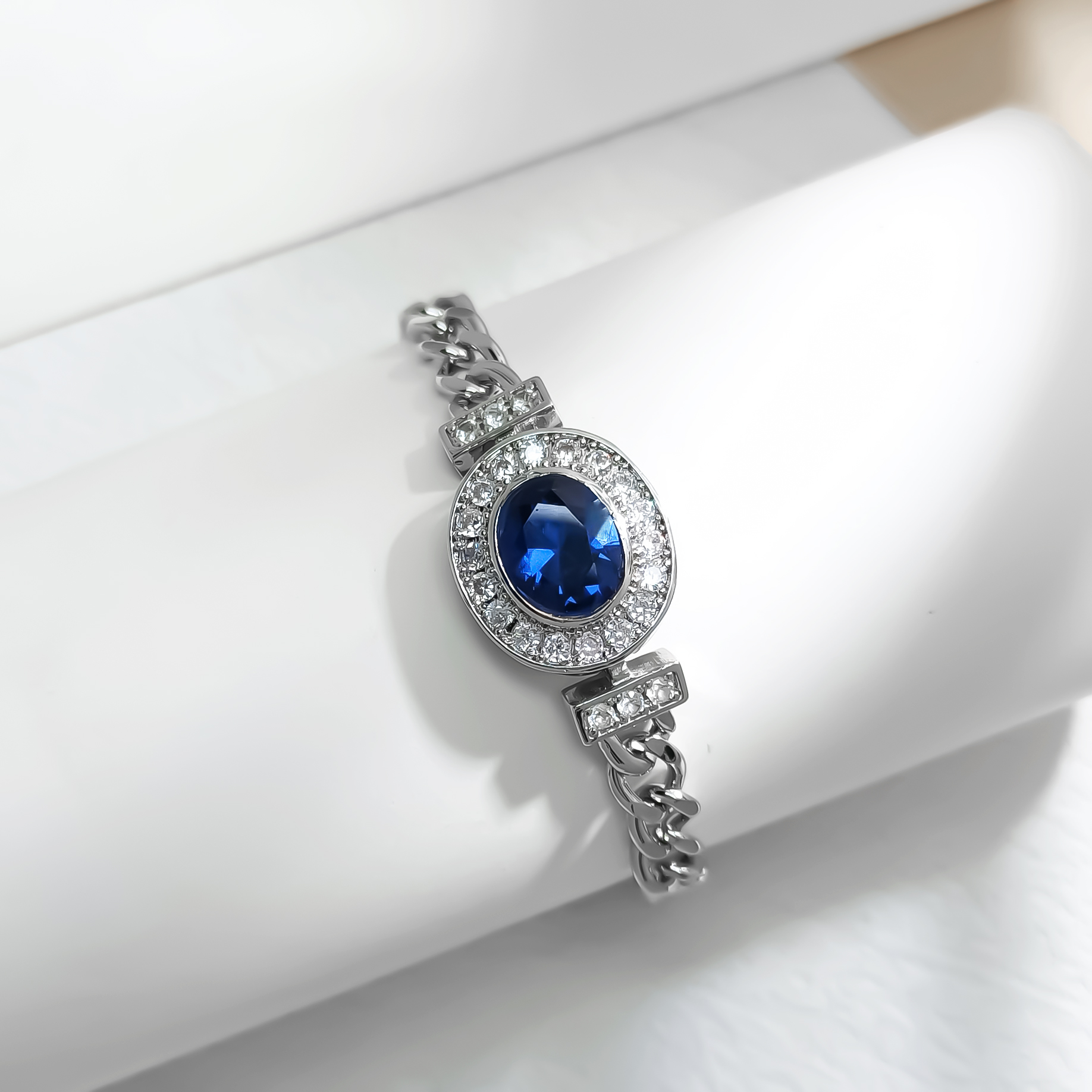 铜合金合成锆石手链 VWHG-009711【星瀚轨迹】手链时尚精致轻奢