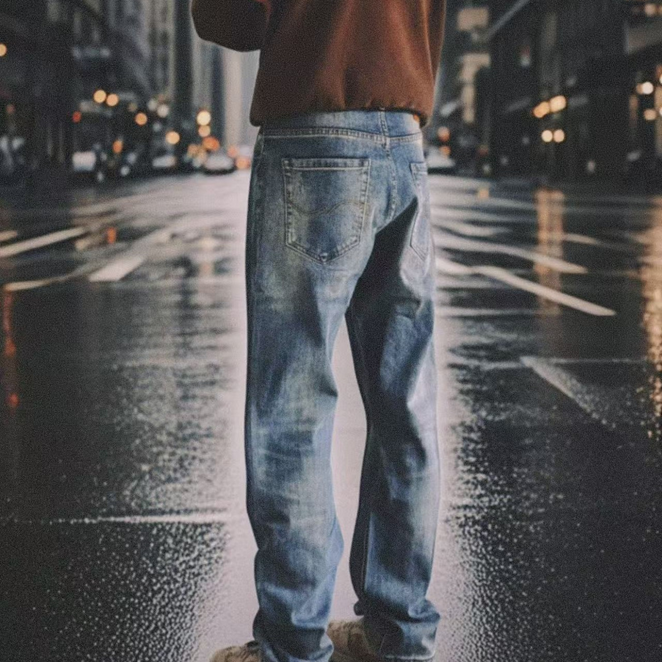 7581-巴 战马-新品休闲时尚男士休闲牛仔裤