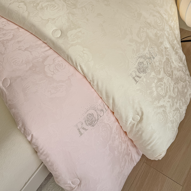 【玫瑰香颂】蚕丝子母被 婚庆乔迁加厚四季被
