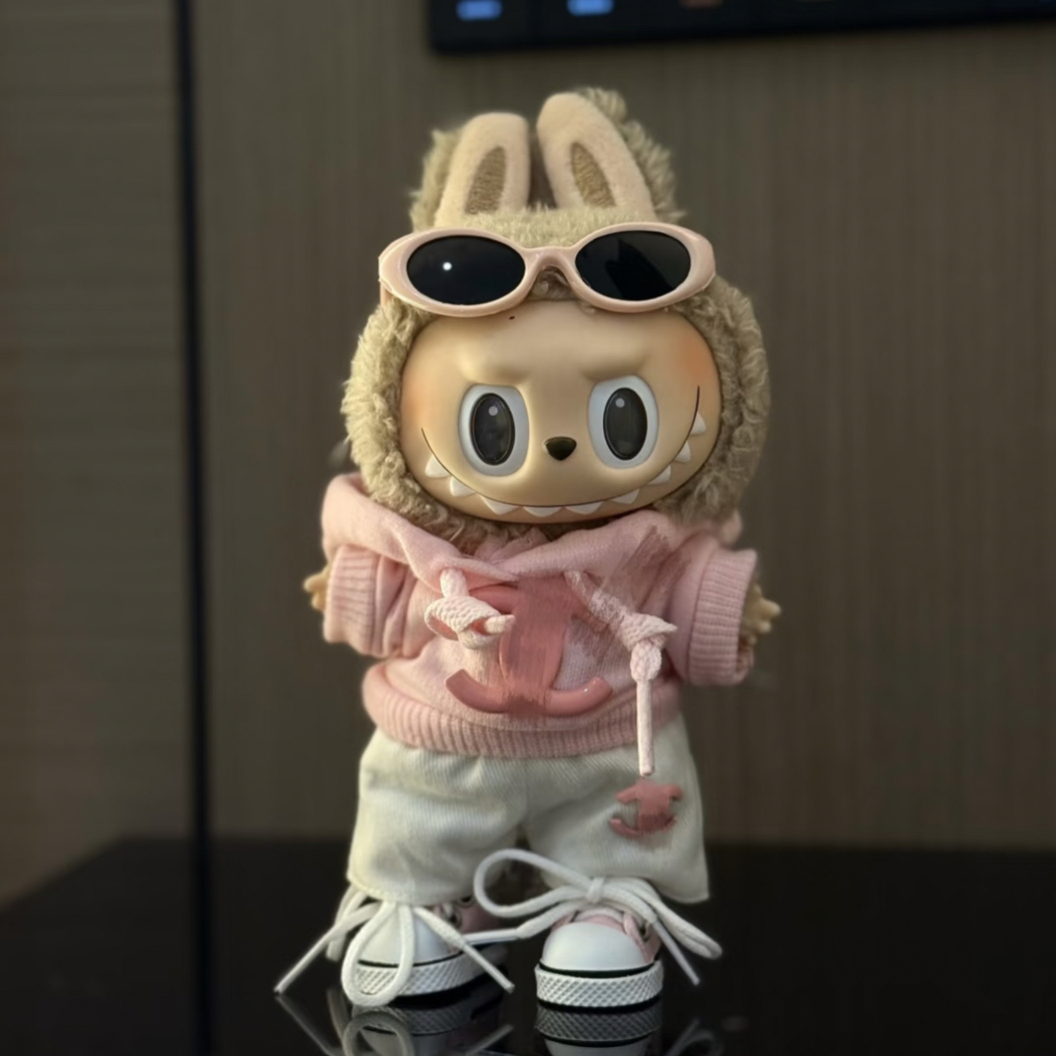 Labubu 拉布布娃衣 小香风卫衣套装 [一二三代通用 仅娃衣]