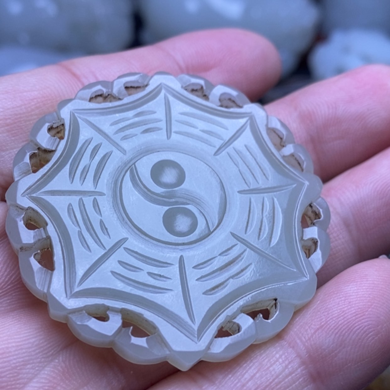 【闪购商品】和田玉（糖玉）颈饰未镶嵌