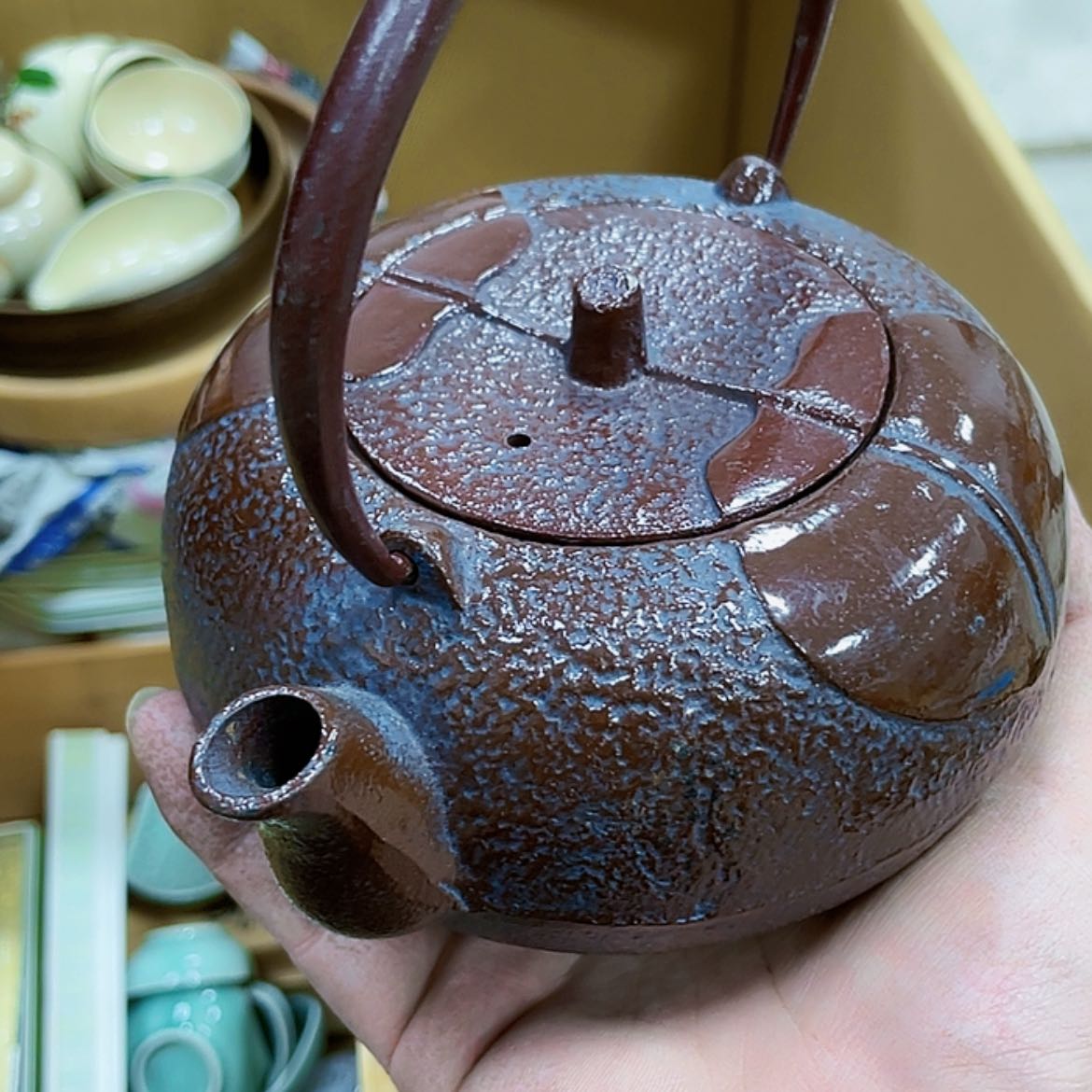 【闪购商品】瓷片瓷制作工艺品摆件