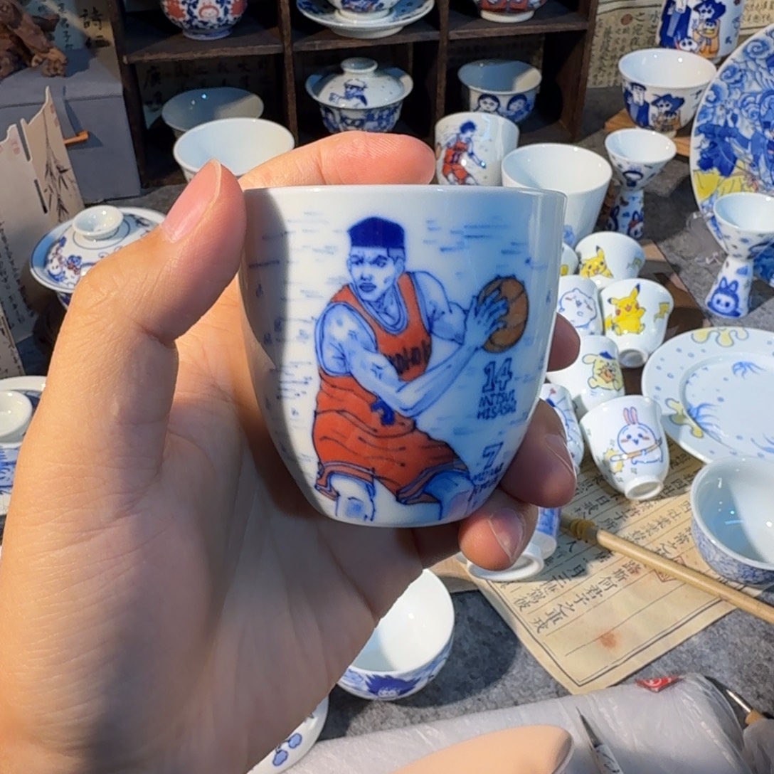 陶景德镇陶瓷艺术杯瑕