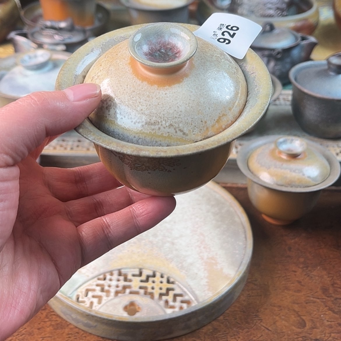 【闪购商品】沁庐柴窑古法柴烧手工茶具