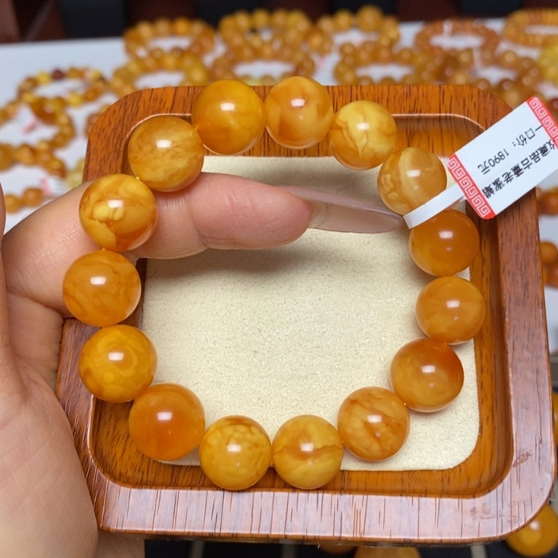 【闪购商品】未镶嵌蜜蜡手链手串