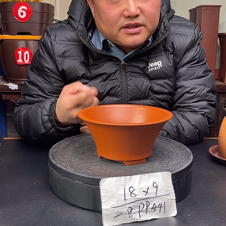 紫砂花盆货号一只PP441