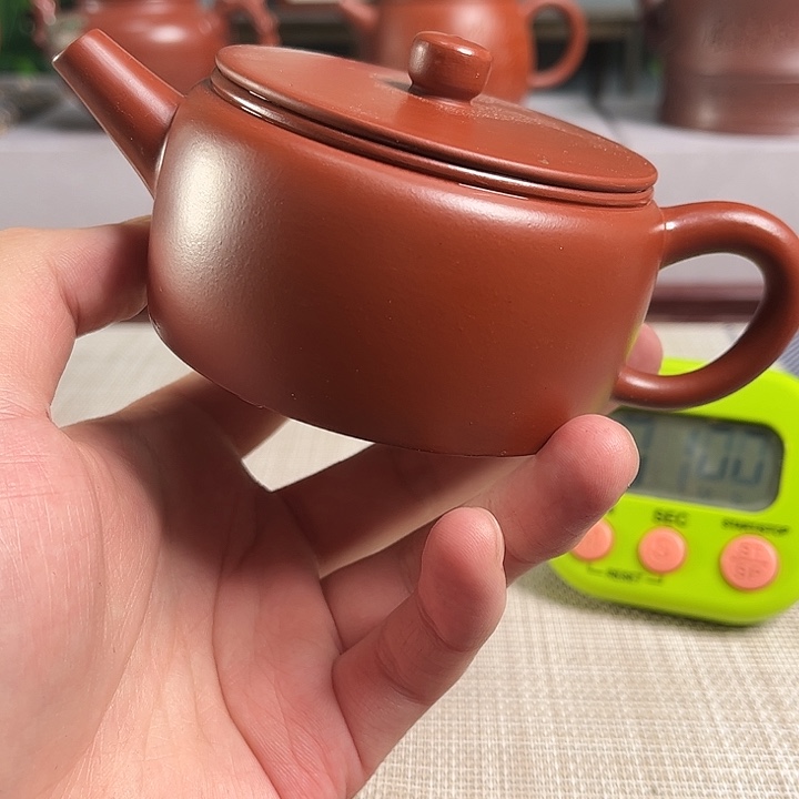 *****紫砂茶杯宜兴原矿手工紫矿壶
