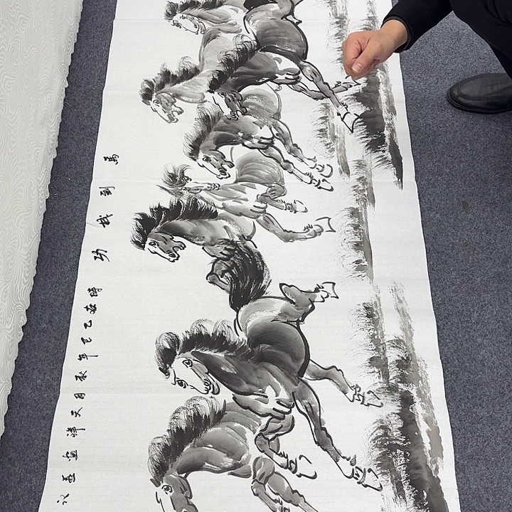 国画手绘国画作品