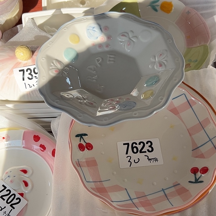 瓷外贸陶瓷微瑕7623