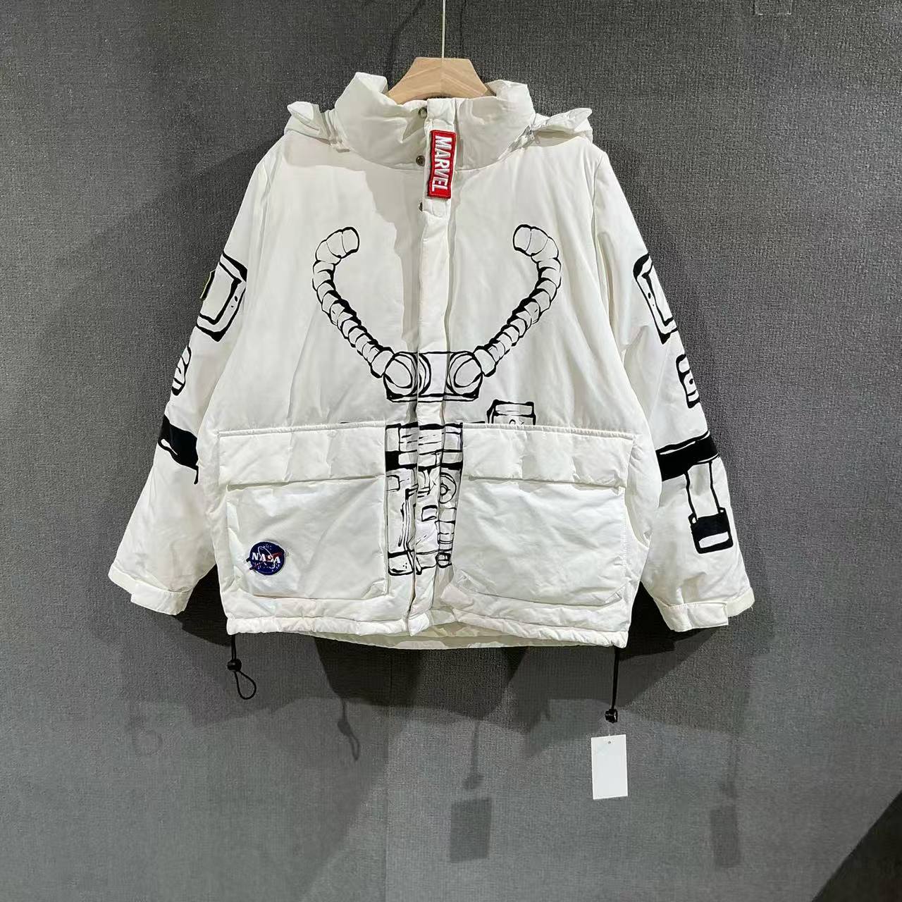 99新 13DEMARZO （pm）宇航员棉服外套 m码/8906