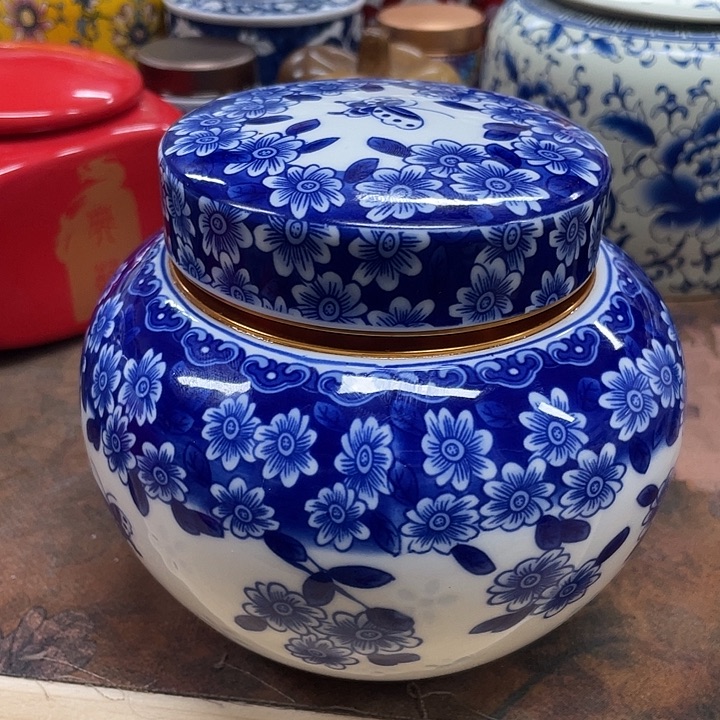 陶瓷罐茶叶罐密封罐储物罐