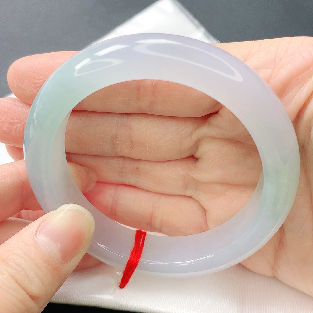 翡翠手镯未镶嵌缅甸天然A货翡翠