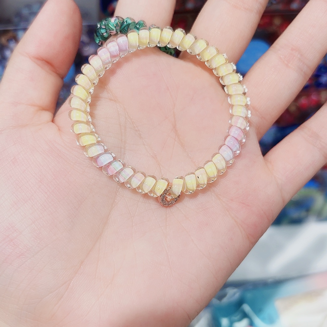 非金属发饰5号手链一条