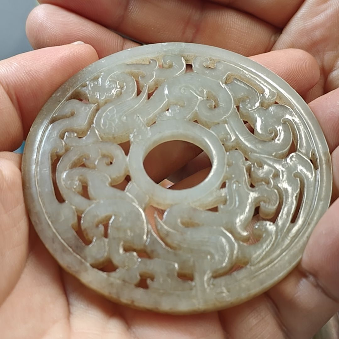 和田玉挂件未镶嵌诚*