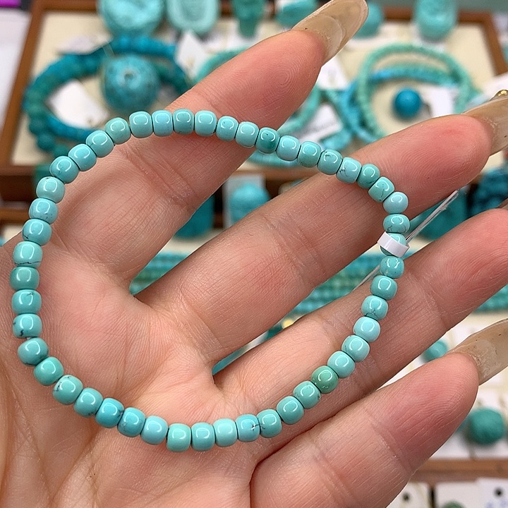 绿松石未镶嵌挂件