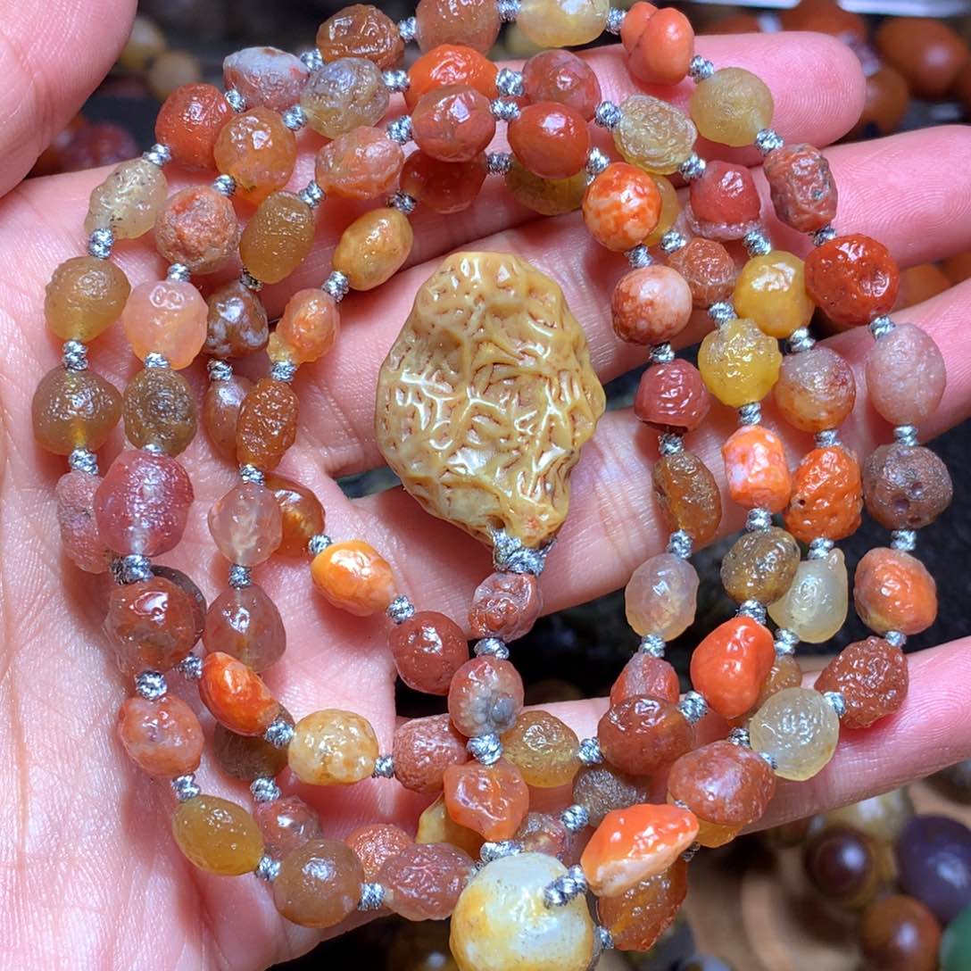 未镶嵌玛瑙/玉髓珠宝半成品