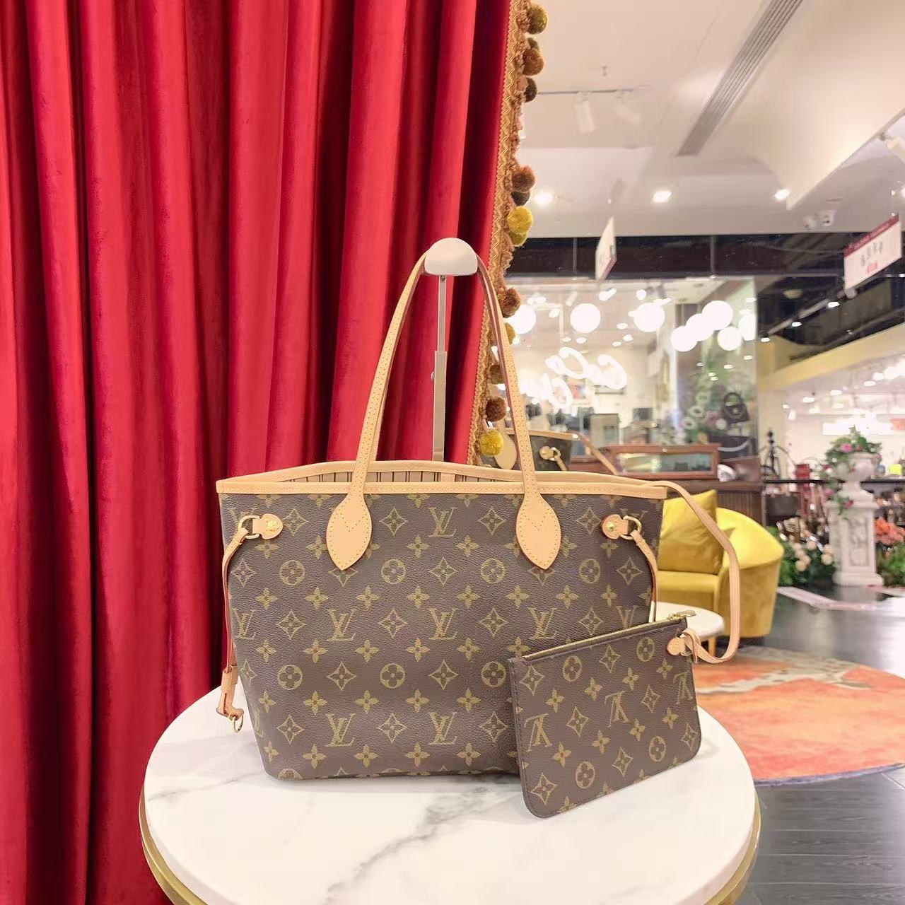 95新 LouisVuitton/路易威登 GGSnever full小号单肩包41433777