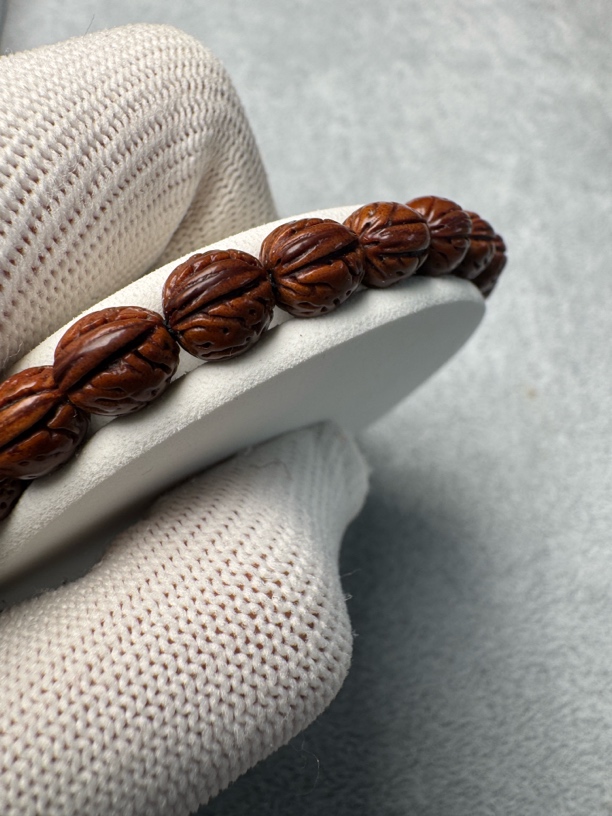 超小系列 原皮桃核红串 尺寸7+