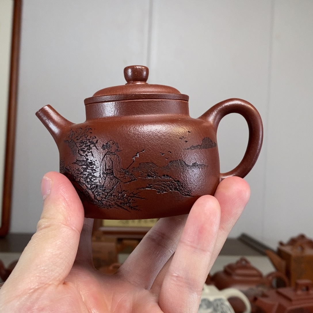 茶壶紫砂原矿泥料传统工艺制作