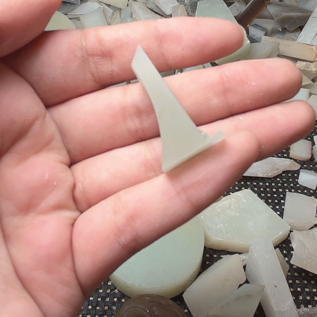 和田玉未镶嵌项链