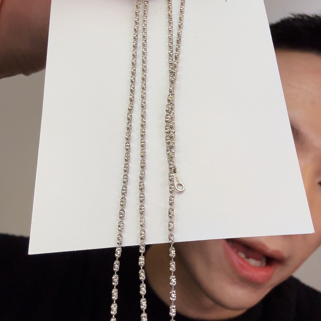 翡翠银S925镶嵌颈饰一件