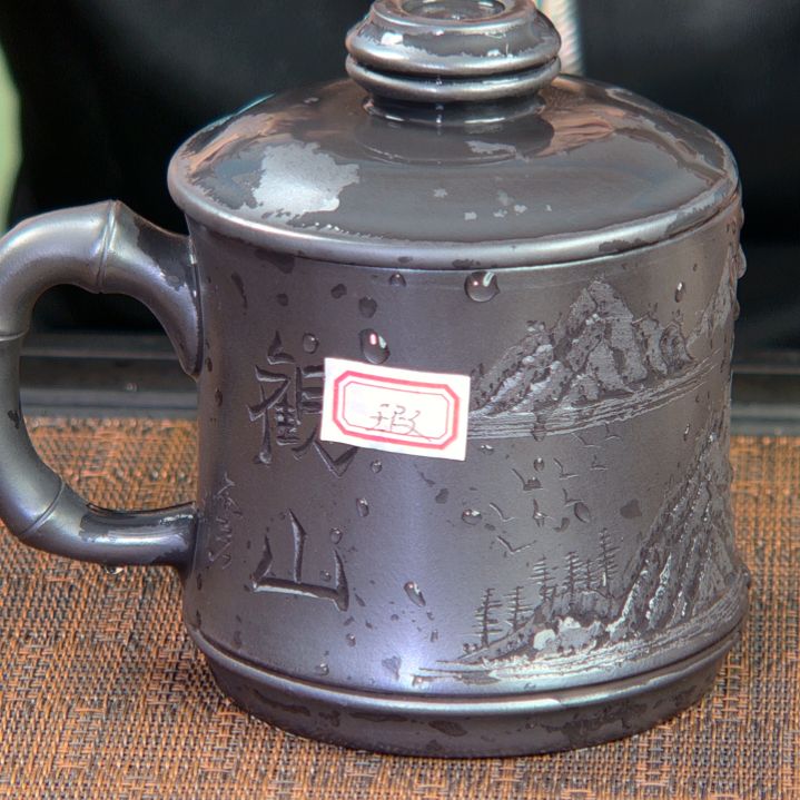 茶杯紫砂高货放漏