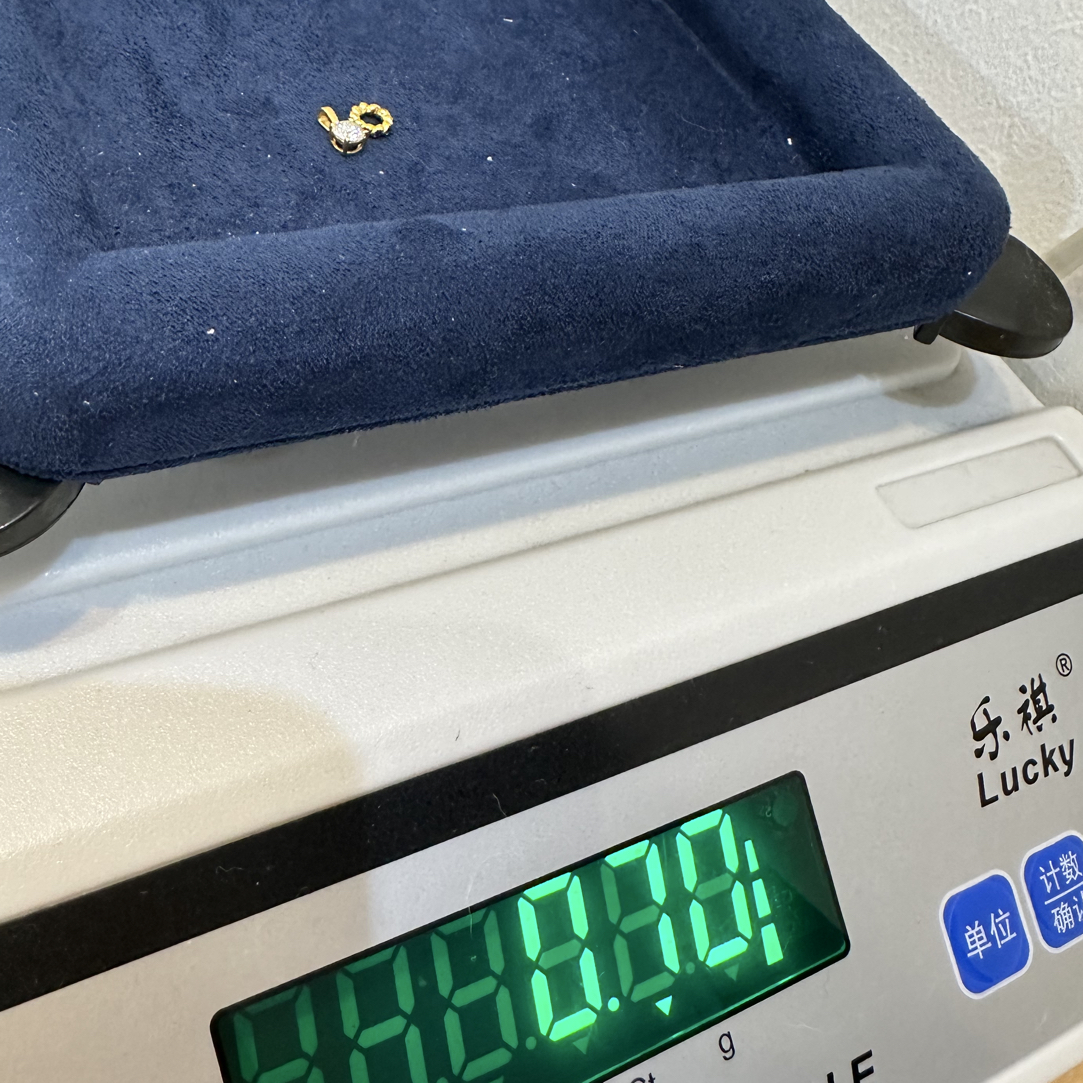 足金精品工艺吊坠