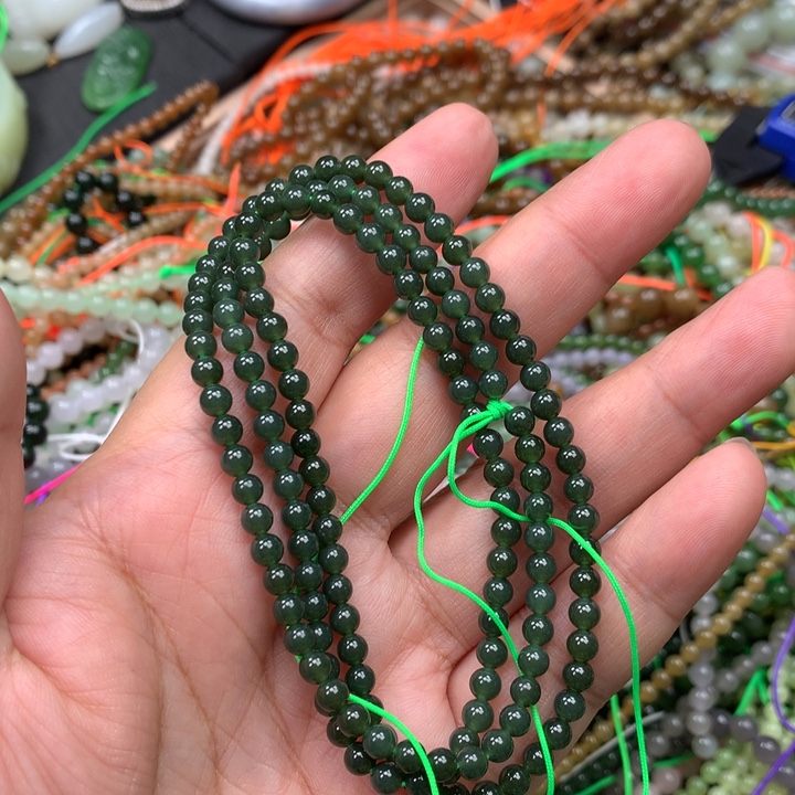 和田玉未镶嵌手链31