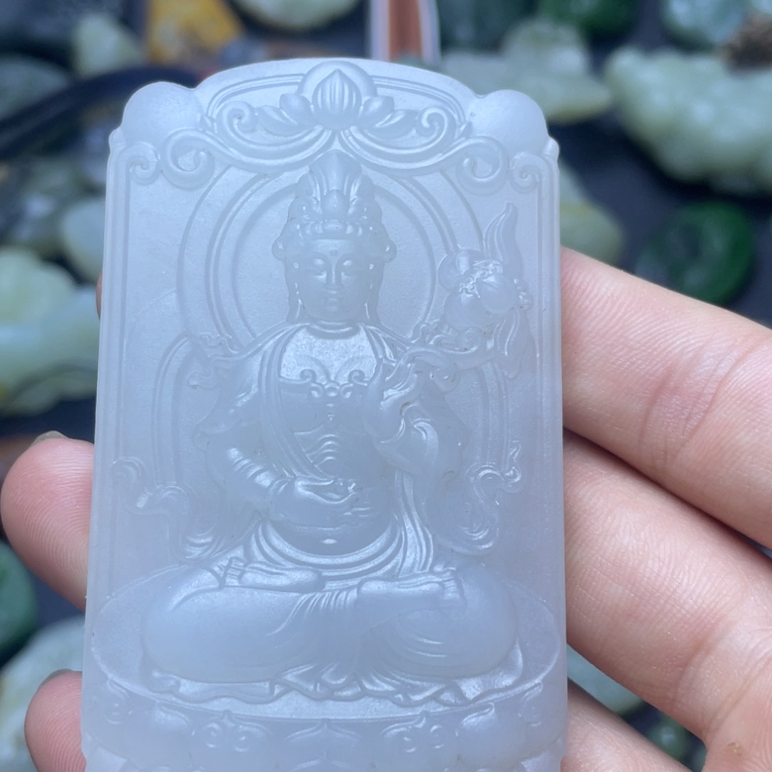 吊坠(不含链)未镶嵌和田玉